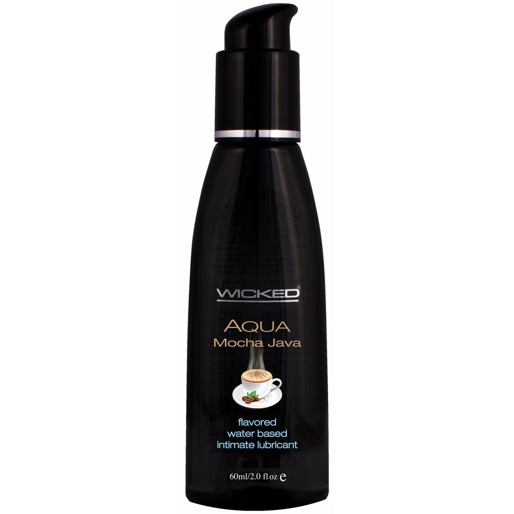Wicked Aqua Mocha Java Lube 2 Oz