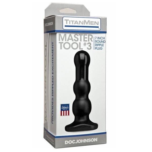 Doc Johnson Titanmen Master Tool #3 Butt Plug