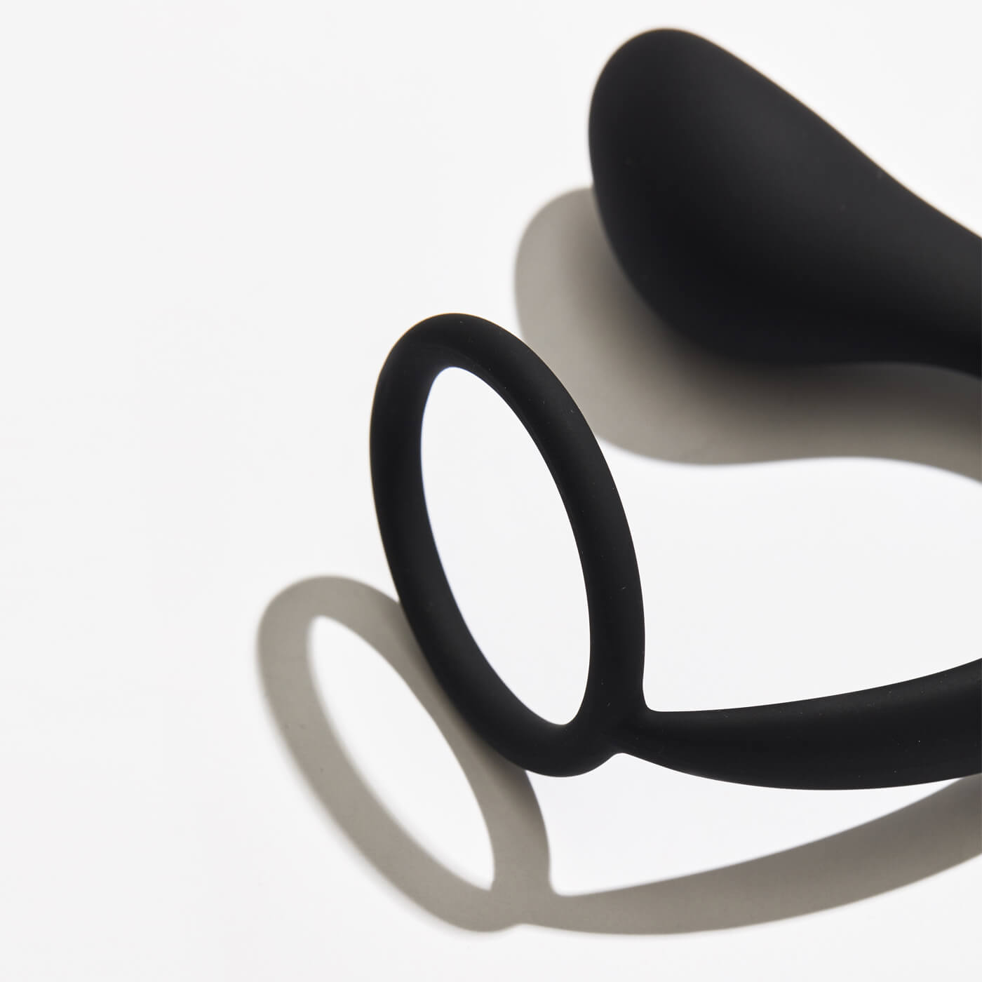 Simpli Pleasure Silicone Prostate Plug With Cock Ring