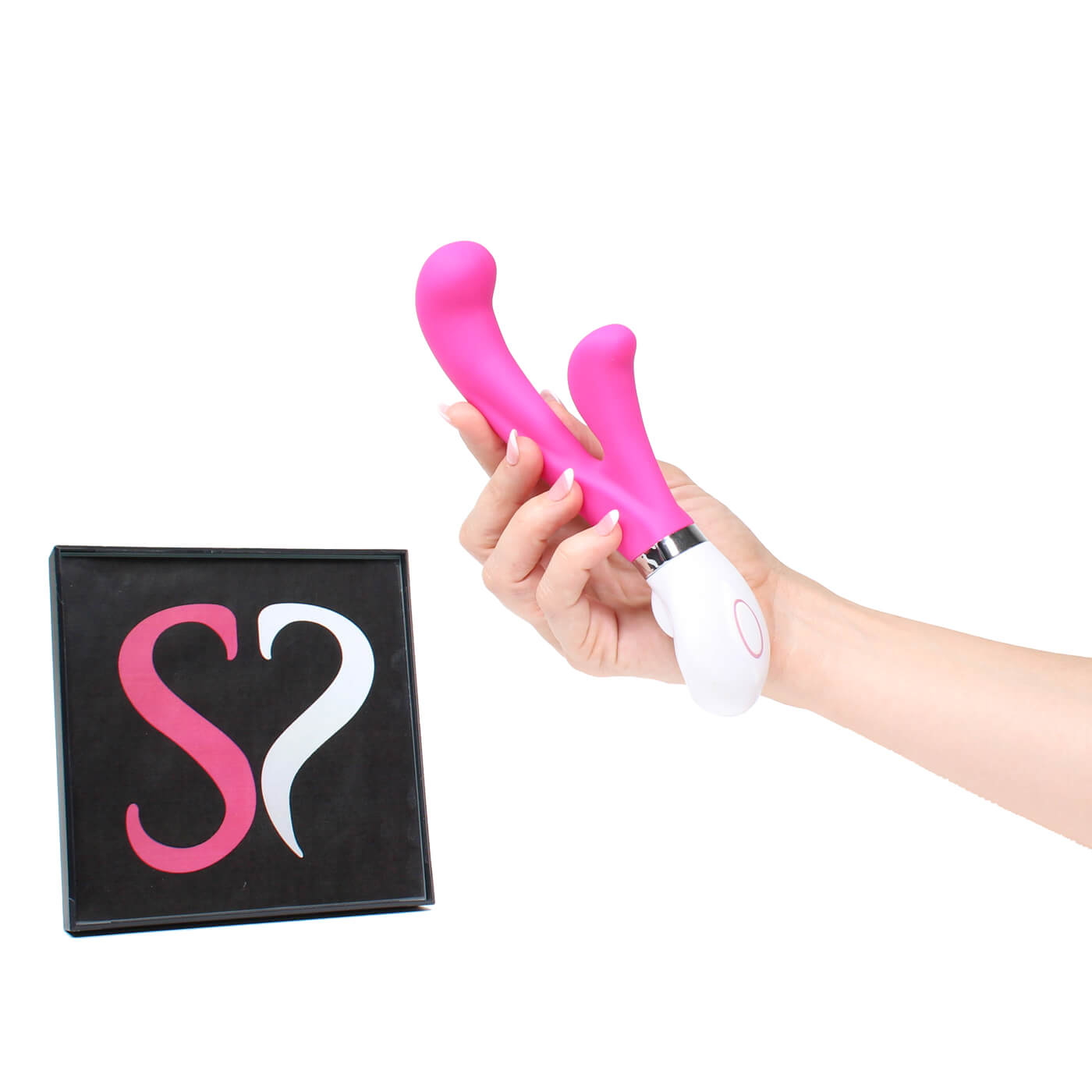 Simpli Pleasure 10 Function Quiet USB Waterproof Slimline Dual Action Vibrator