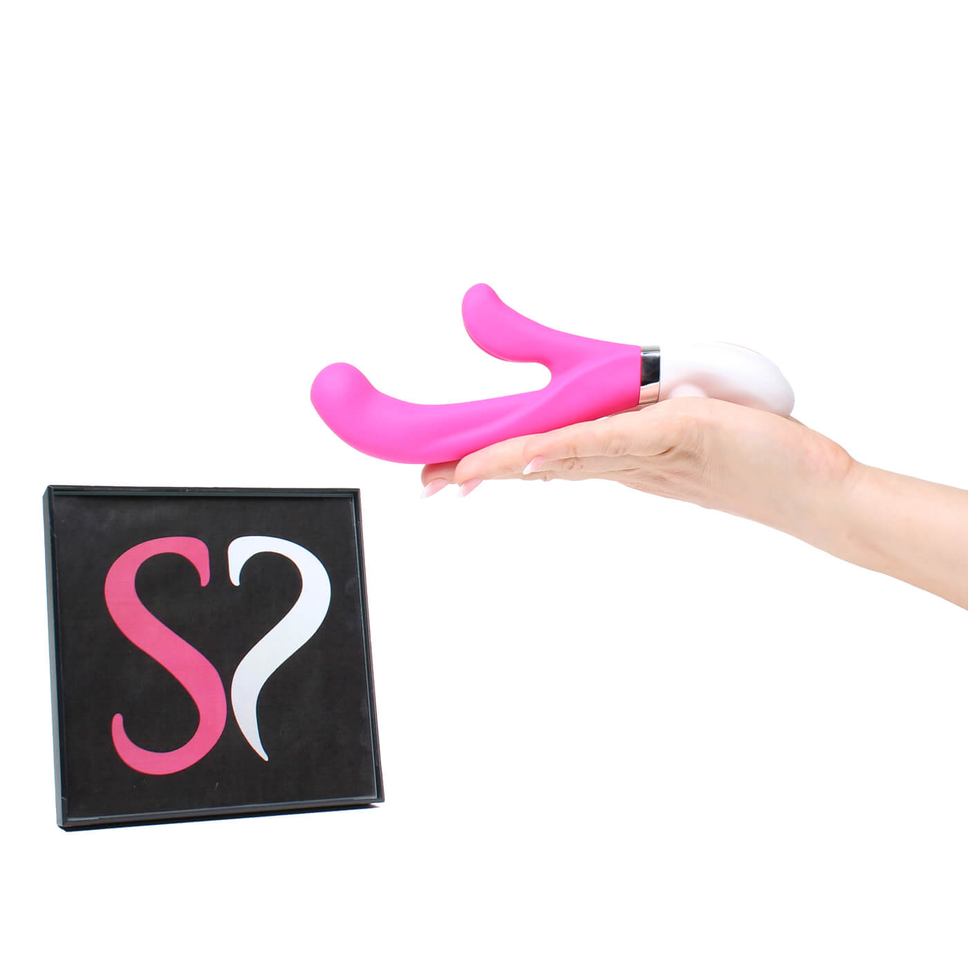 Simpli Pleasure 10 Function Quiet USB Waterproof Slimline Dual Action Vibrator