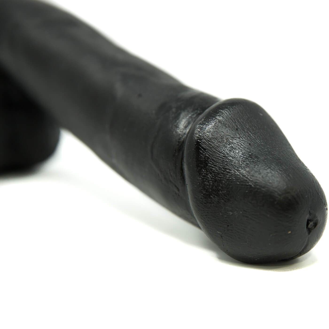 Basix Realistic Large Black ( Or White) Dildo with Suction Cup 12 inch
