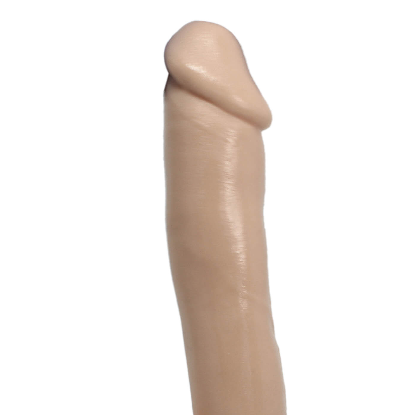 Basix Realistic Large Black ( Or White) Dildo with Suction Cup 12 inch