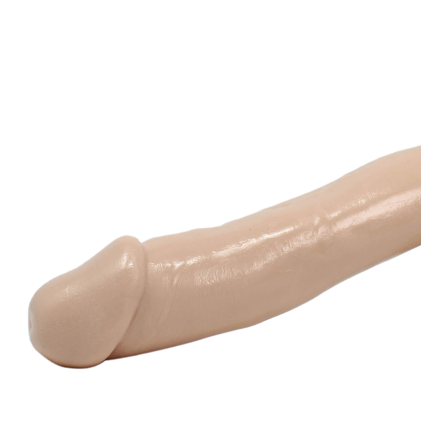 Basix Realistic Large Black ( Or White) Dildo with Suction Cup 12 inch
