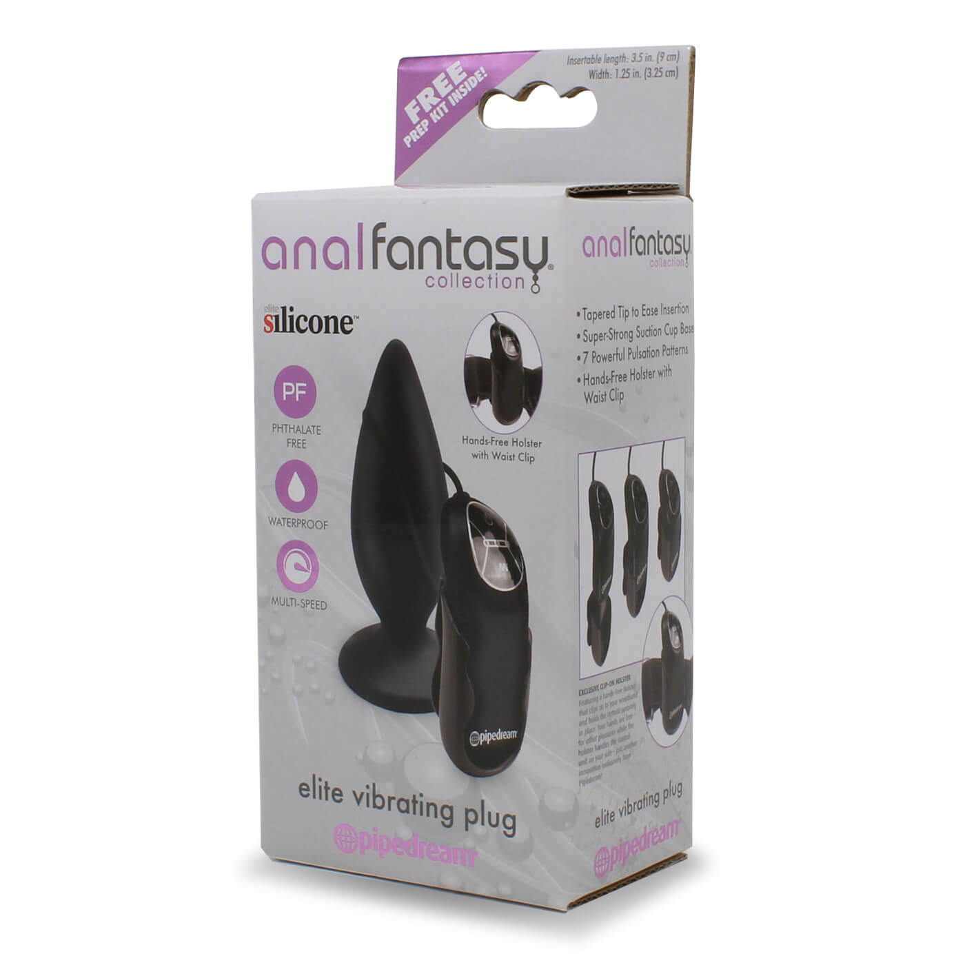 Anal Fantasy Elite Vibrating Butt Plug