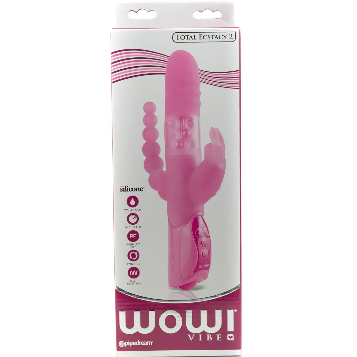 Total Ecstacy 2 Silicone Rabbit Vibrator