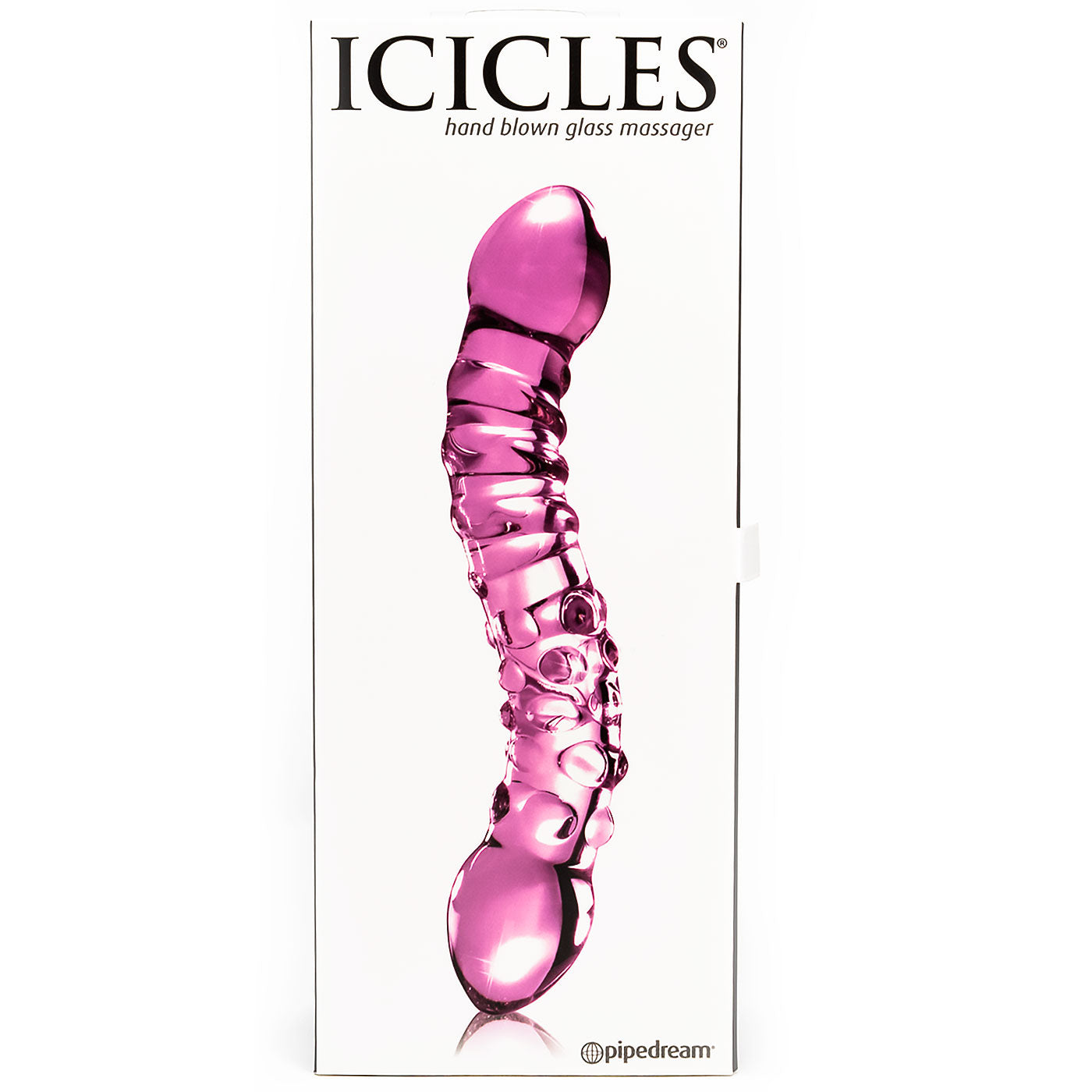 Icicles No. 55 G-Spot Curved Glass Dildo