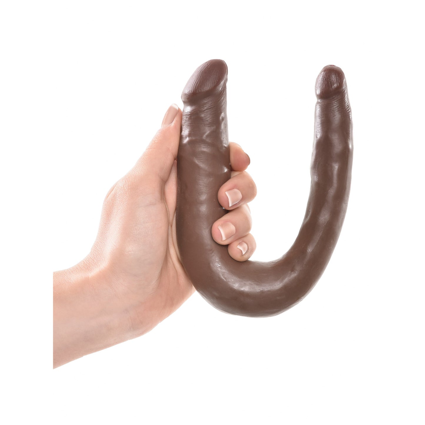 King Cock Ultra Realistic U-Shaped Small Double Trouble Dildo