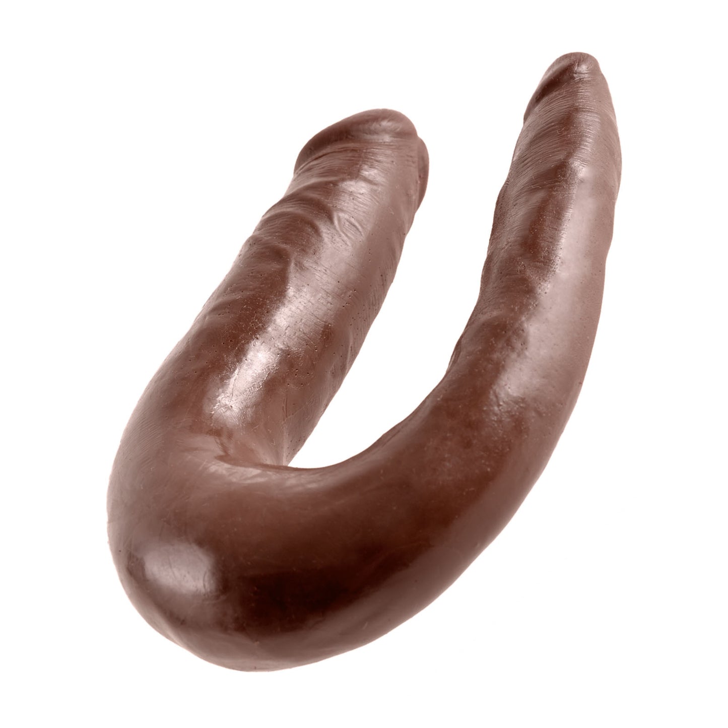 King Cock Ultra Realistic U-Shaped Small Double Trouble Dildo