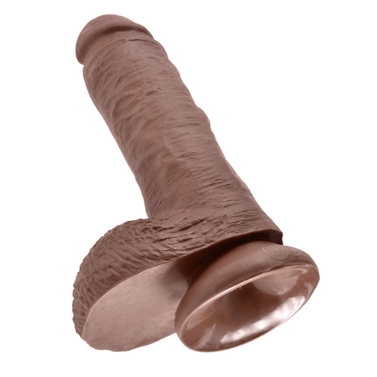 King Cock Ultra Realistic 8 Inch Suction Cup Dildo With Balls