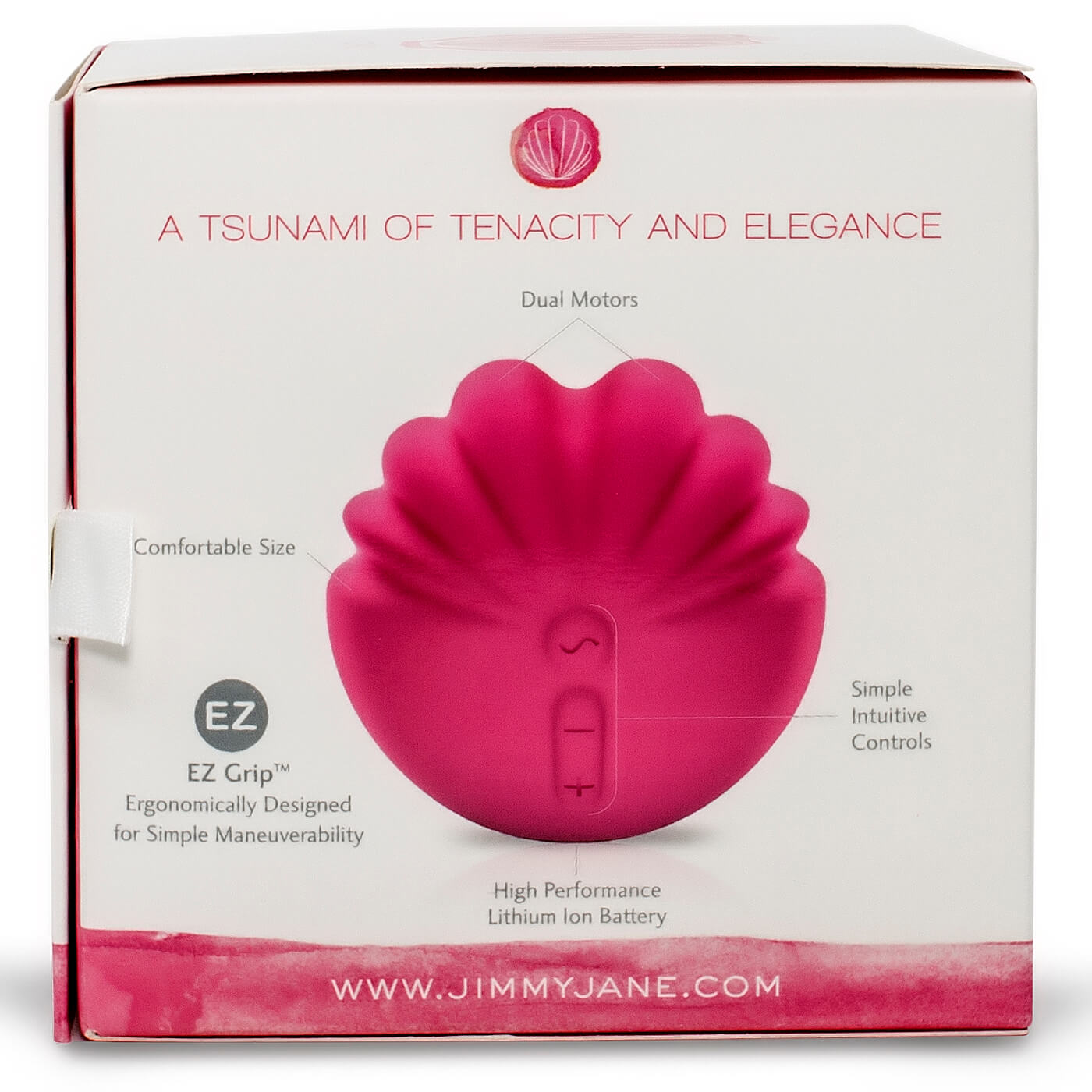 Jimmyjane Coral Love Pod 9 Function USB Rechargeable Clitoral Vibrator