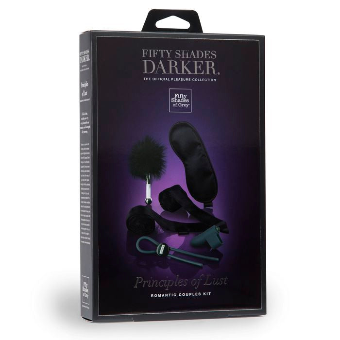 Fifty Shades Darker Principles Of Lust Romance Couples 6 Pieces Bondage Kit