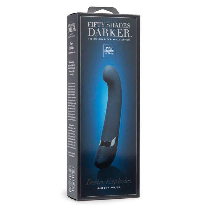 Fifty Shades Darker Desire Explodes 12 Speeds Usb Rechargeable G-Spot Vibrator