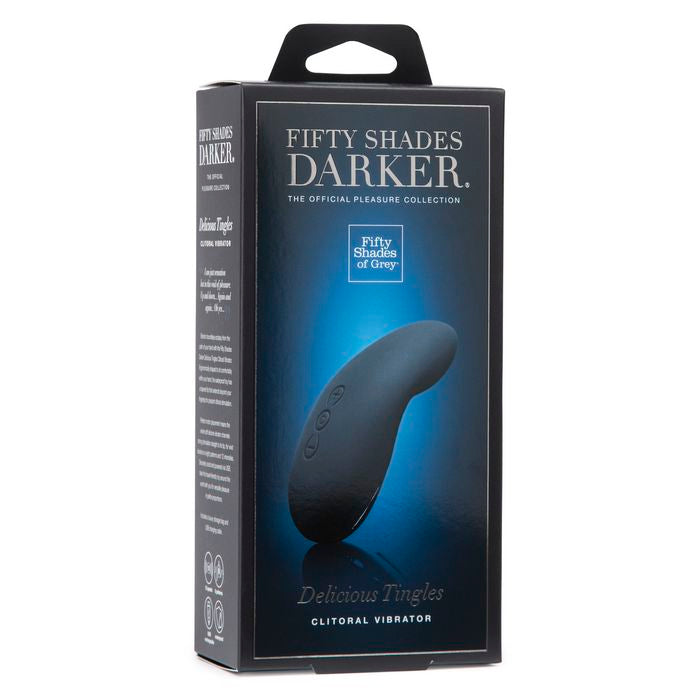 Fifty Shades Darker Delicious Tingles 12 speeds Usb Rechargeable Waterproof Clitoral Vibrator