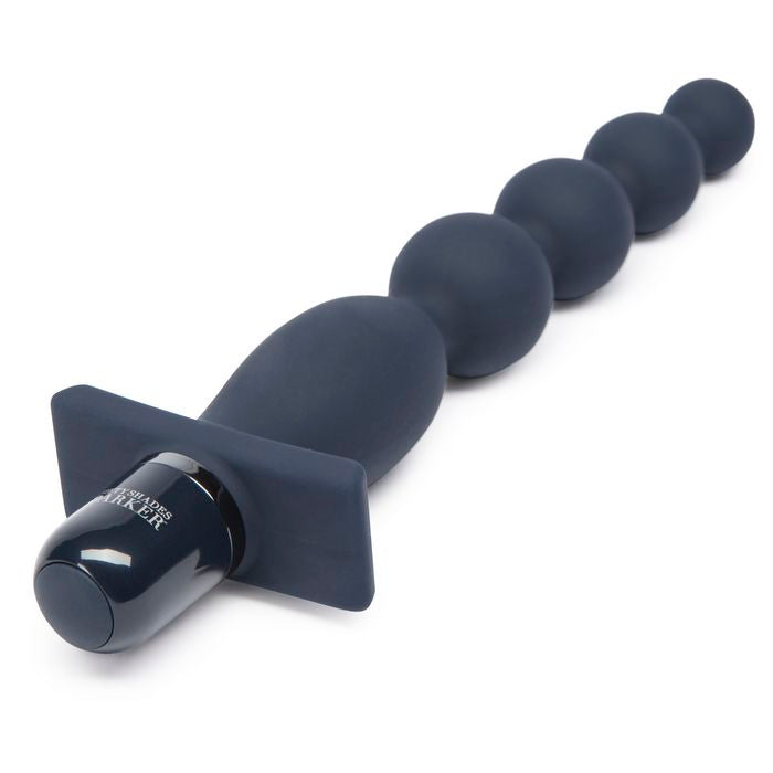 Fifty Shades Darker Carnal Promise Vibrating Anal Beads Waterproof Anal Vibrators