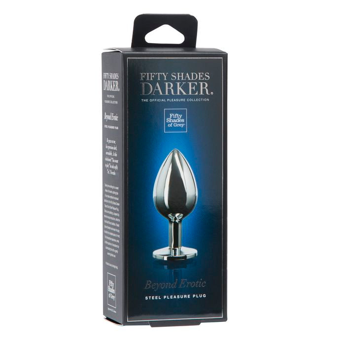 Fifty Shades Darker Beyond Erotic Temperature Responsive Metal Butt Plug