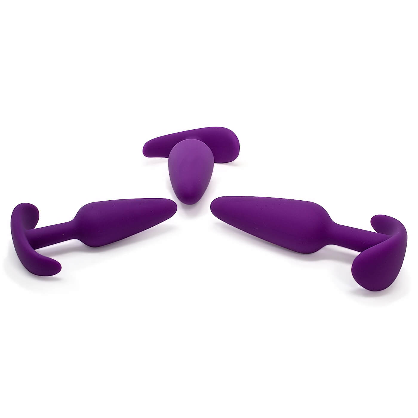 Gossip Rump Rockers Pure Silicone 3 Piece Beginner Butt Plug Set