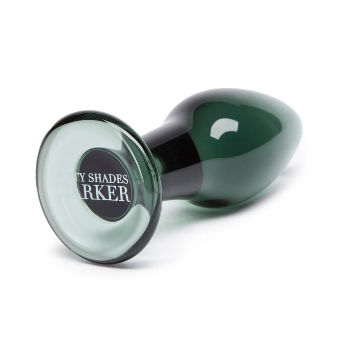 Fifty Shades Darker Something Darker 4 Inches Glass Butt Plug