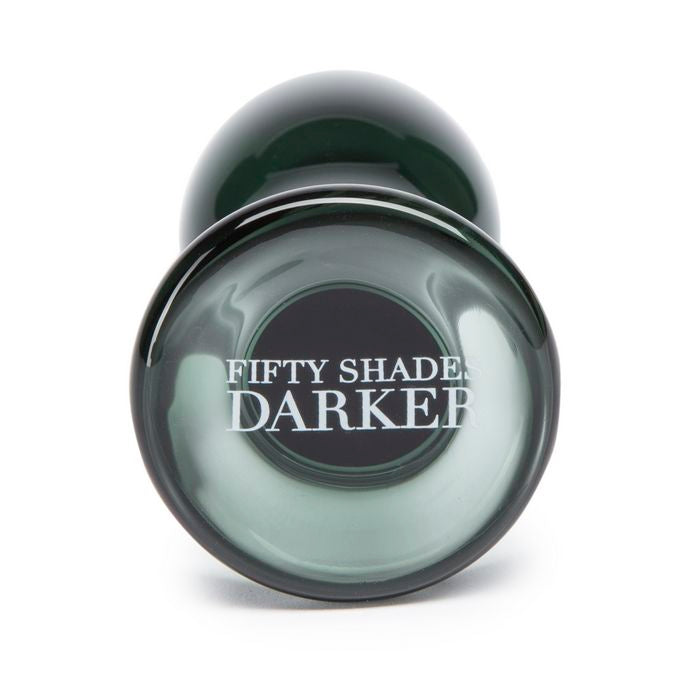 Fifty Shades Darker Something Darker 4 Inches Glass Butt Plug