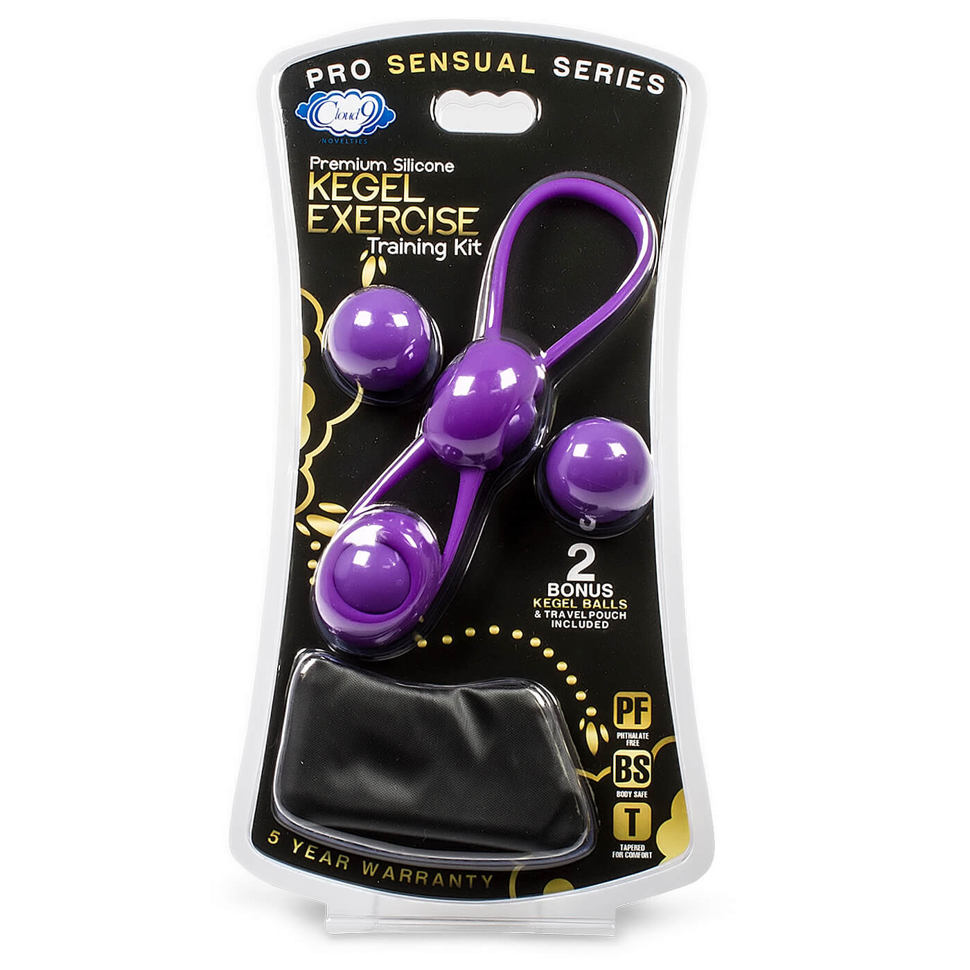 Kegel Training Kit With 4 Weighted Balls & Premium Silicone Pouch