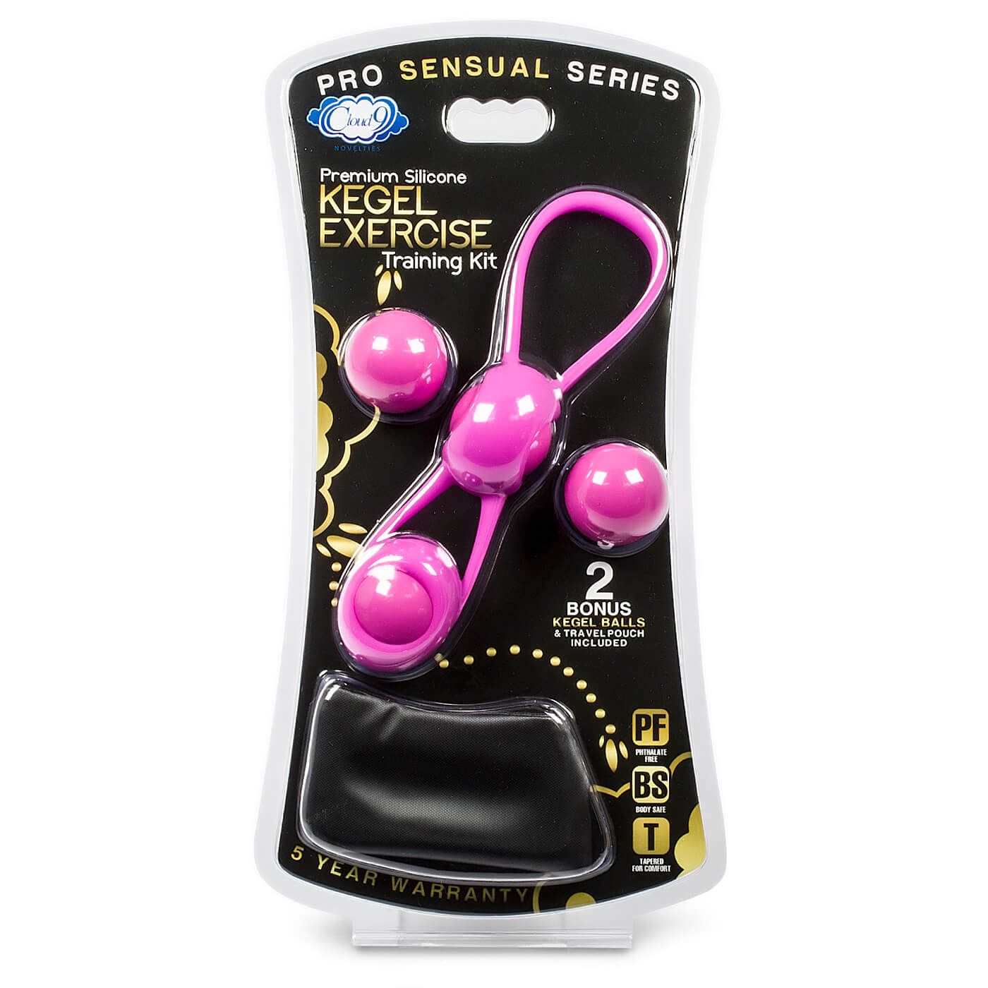 Kegel Training Kit With 4 Weighted Balls & Premium Silicone Pouch