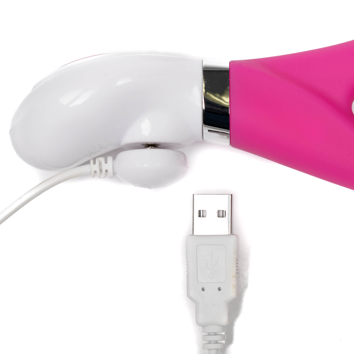Simpli Pleasure 10 Function Quiet USB Waterproof Slimline Dual Action Vibrator