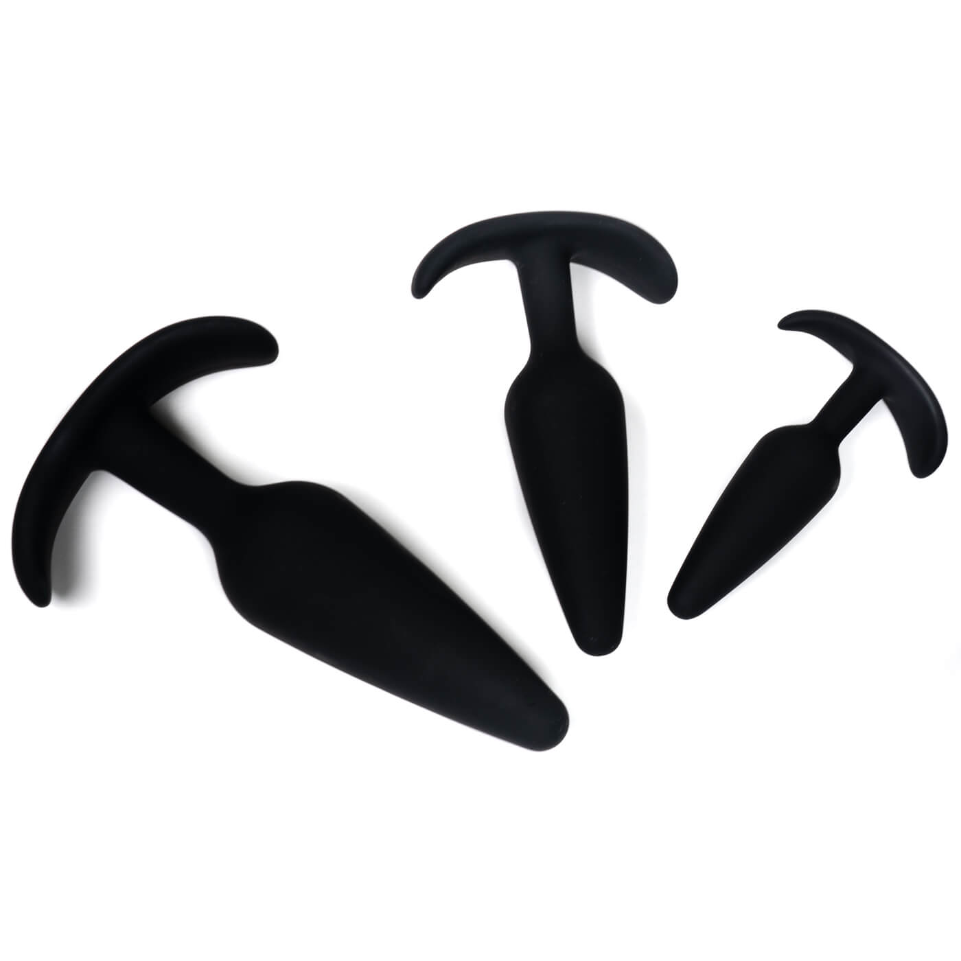 Backdoor Bliss 3 Size Tapered Silicone Butt Plug Training Set