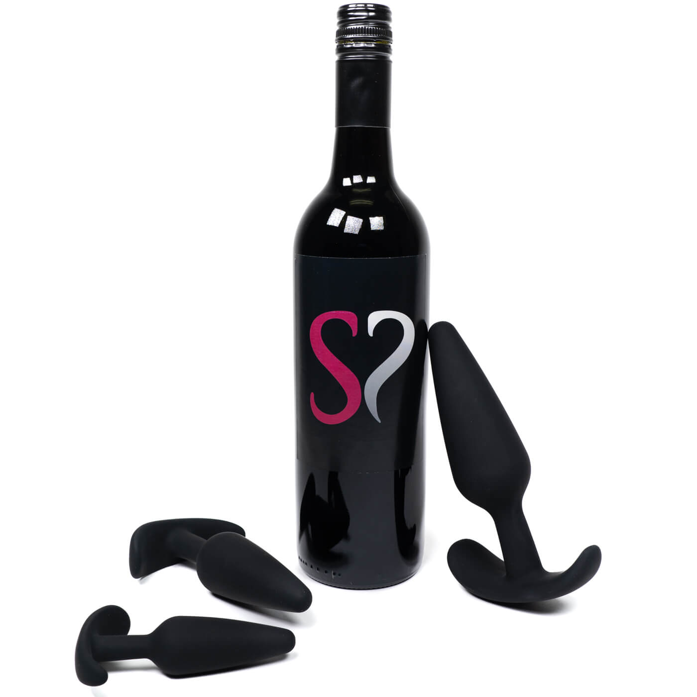 Backdoor Bliss 3 Size Tapered Silicone Butt Plug Training Set