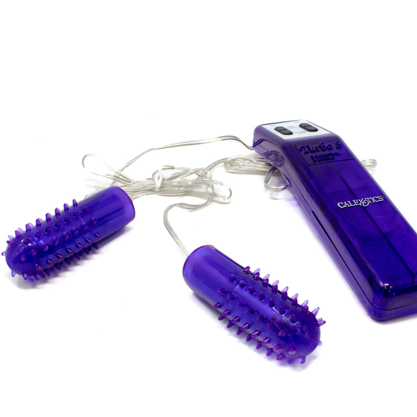 Turbo 8 Function Double Bullet Vibrator With Sleeve