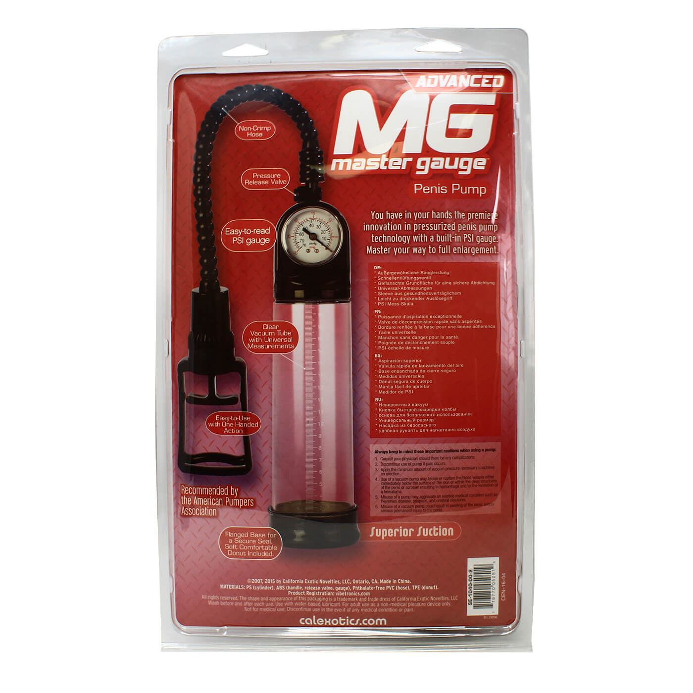 Master Gauge Advanced Hi-Tech Penis Pump