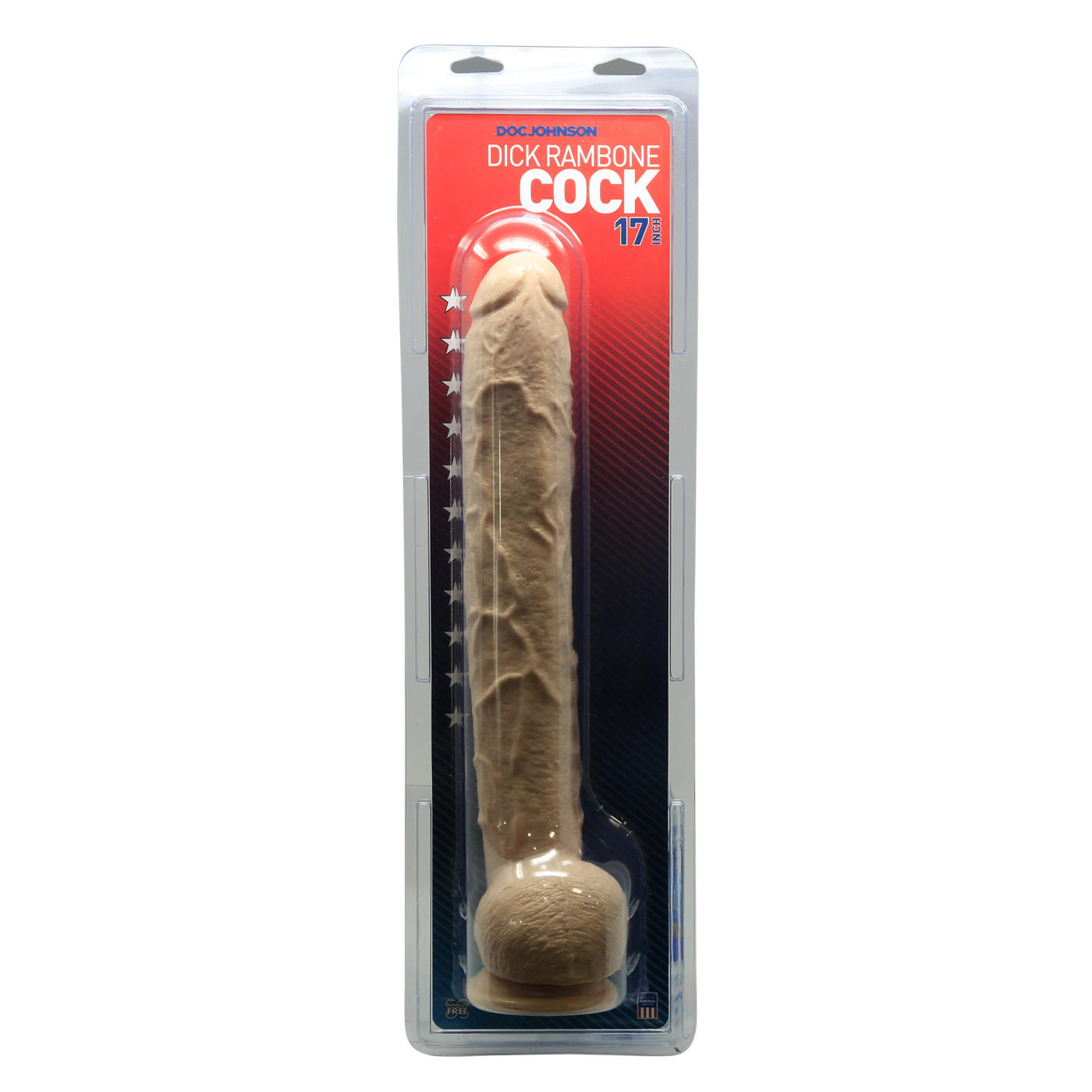 Dick Rambone White Realistic Large Cock in White