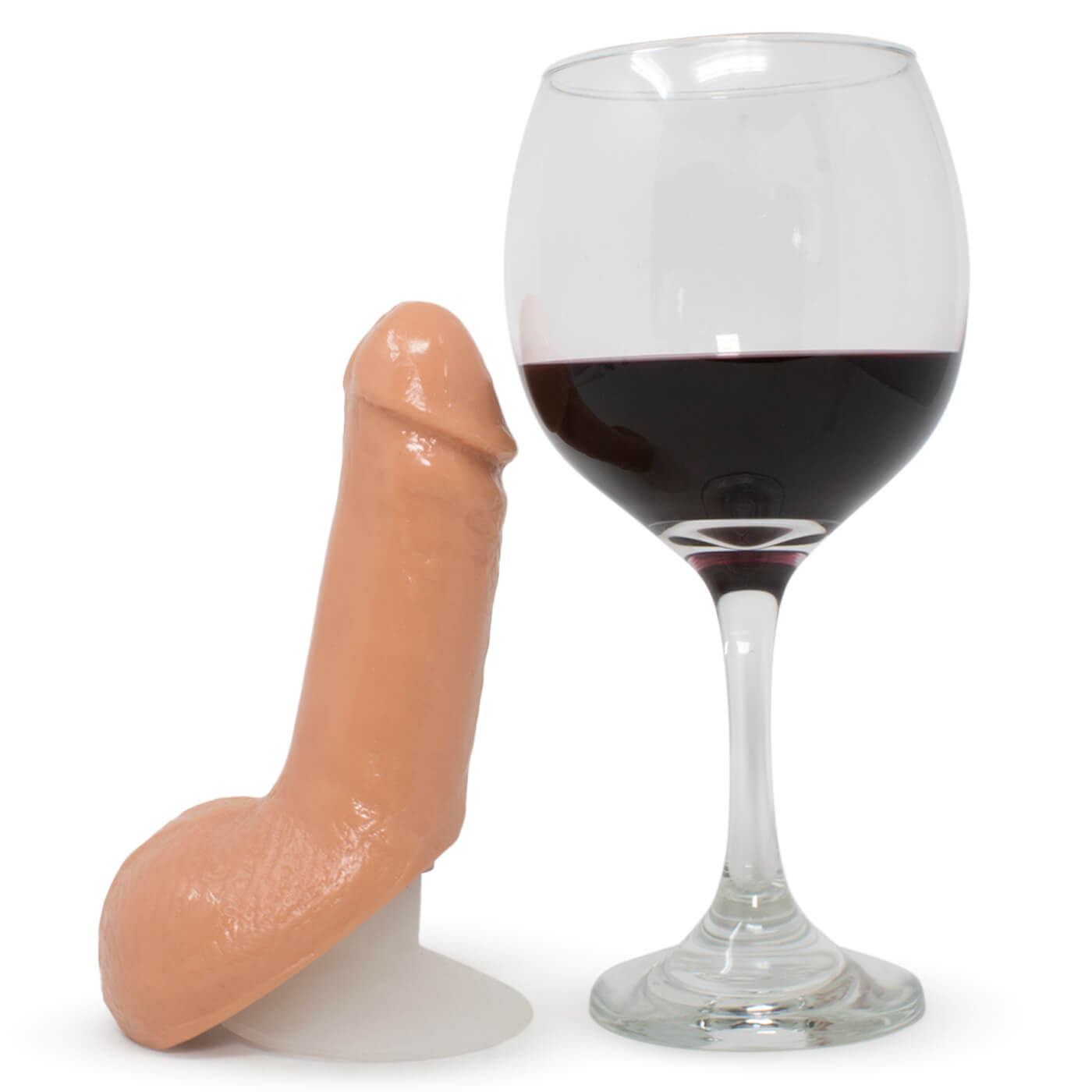Vac-U-Lock 5 Inch Realistic G-Spot Strap On Dildo