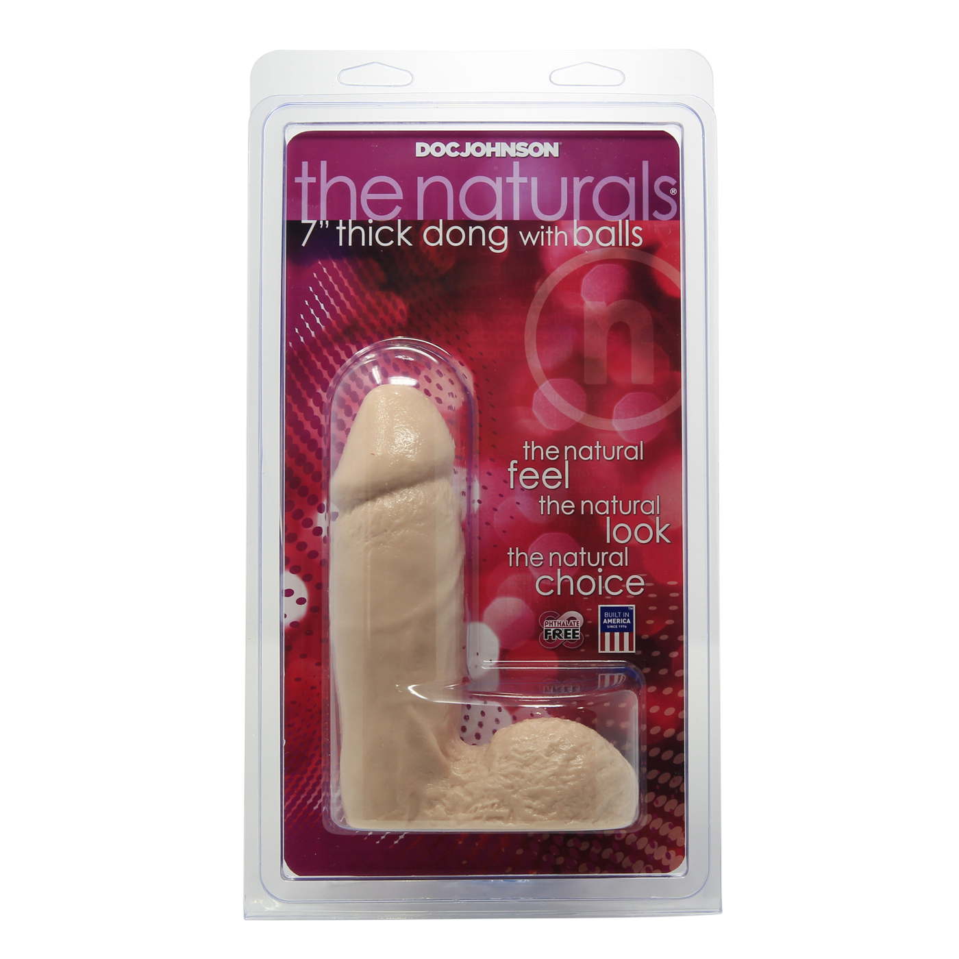 Thick 7 Inch Cock with Balls