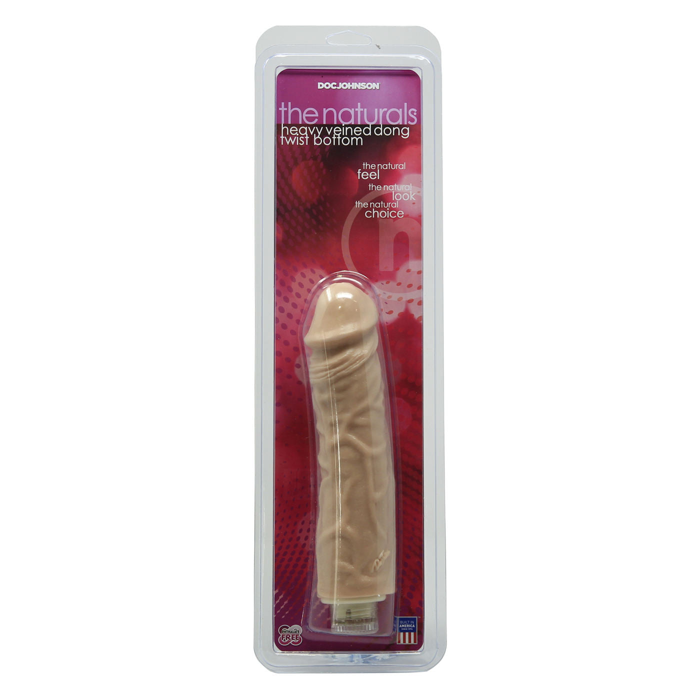 Heavy Vein Thick Vibrating Dildo