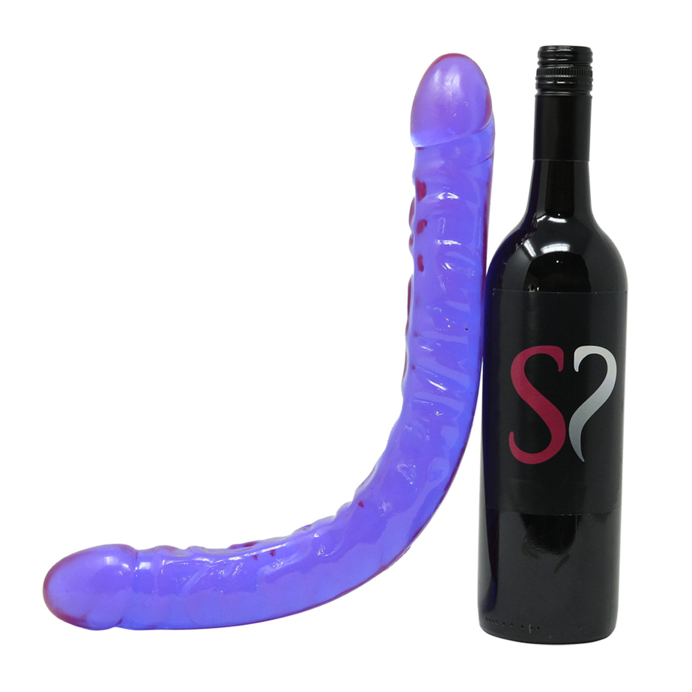 Doc Johnson Crystal Jellies 18 Inch Realistic Double Dildo