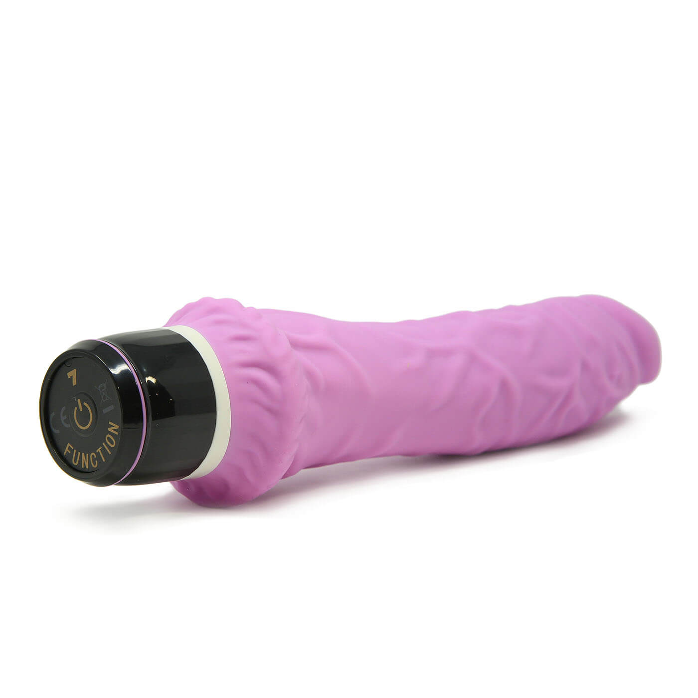 Timeless Classics 7 Function Silicone Top Stud Dildo Vibrator
