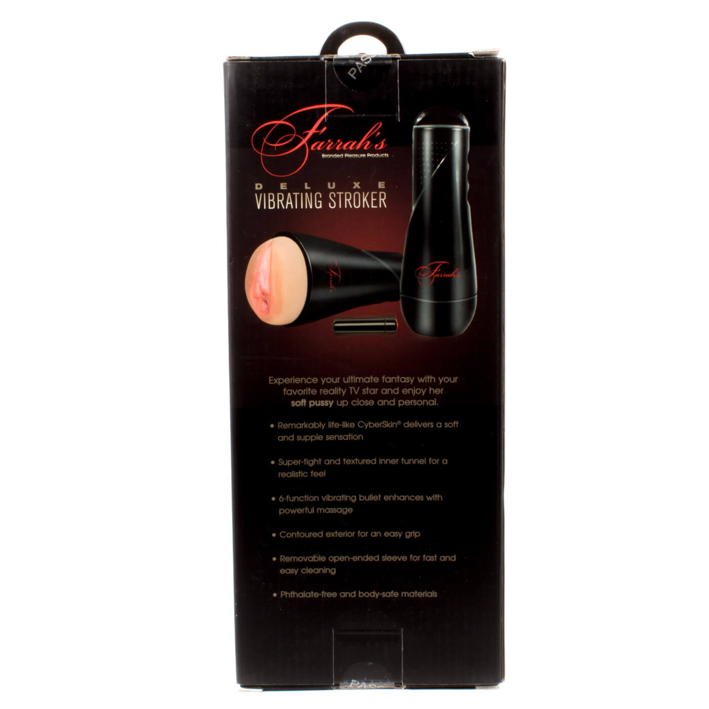 Cyberskin Celebrity Farrah's 6 Function Deluxe Vibrating Realistic Vagina Stroker