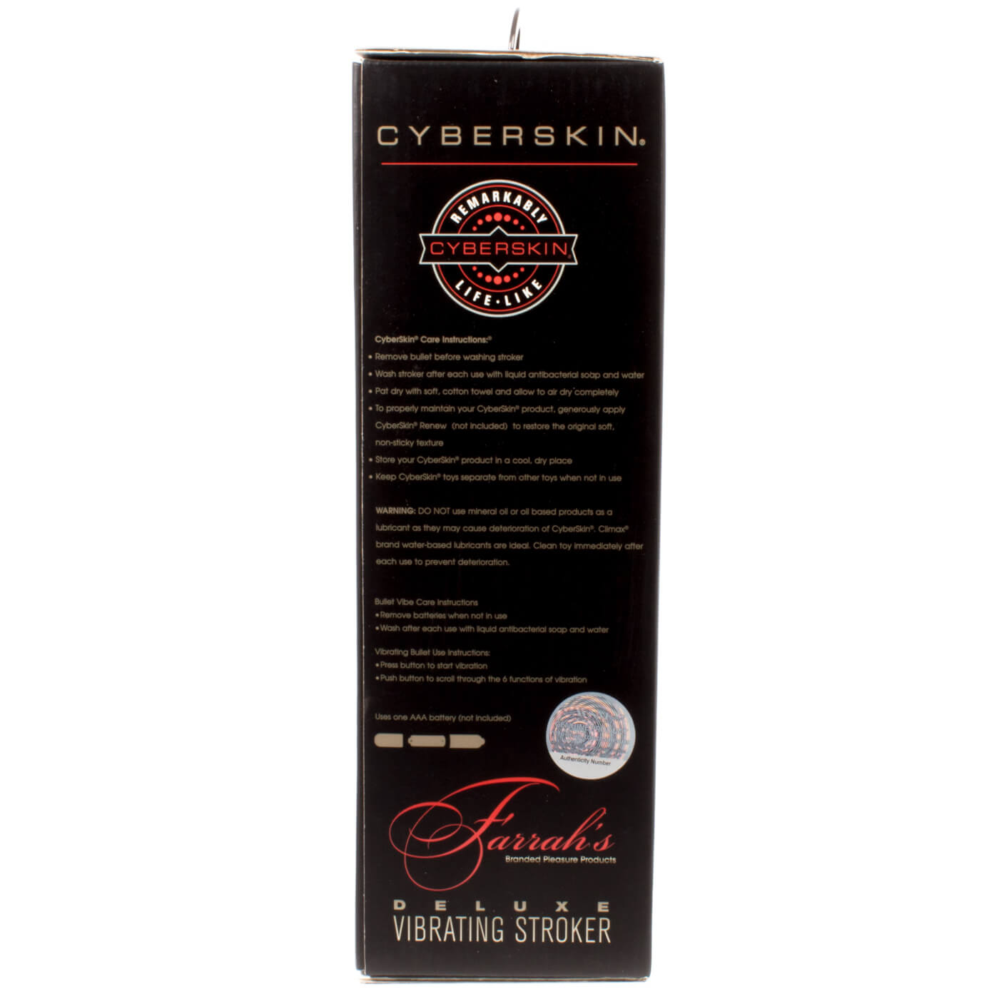 Cyberskin Celebrity Farrah's 6 Function Deluxe Vibrating Realistic Vagina Stroker