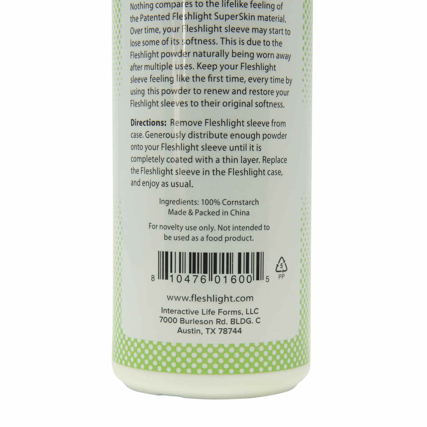 Fleshlight Renewing Powder 4oz/118ml