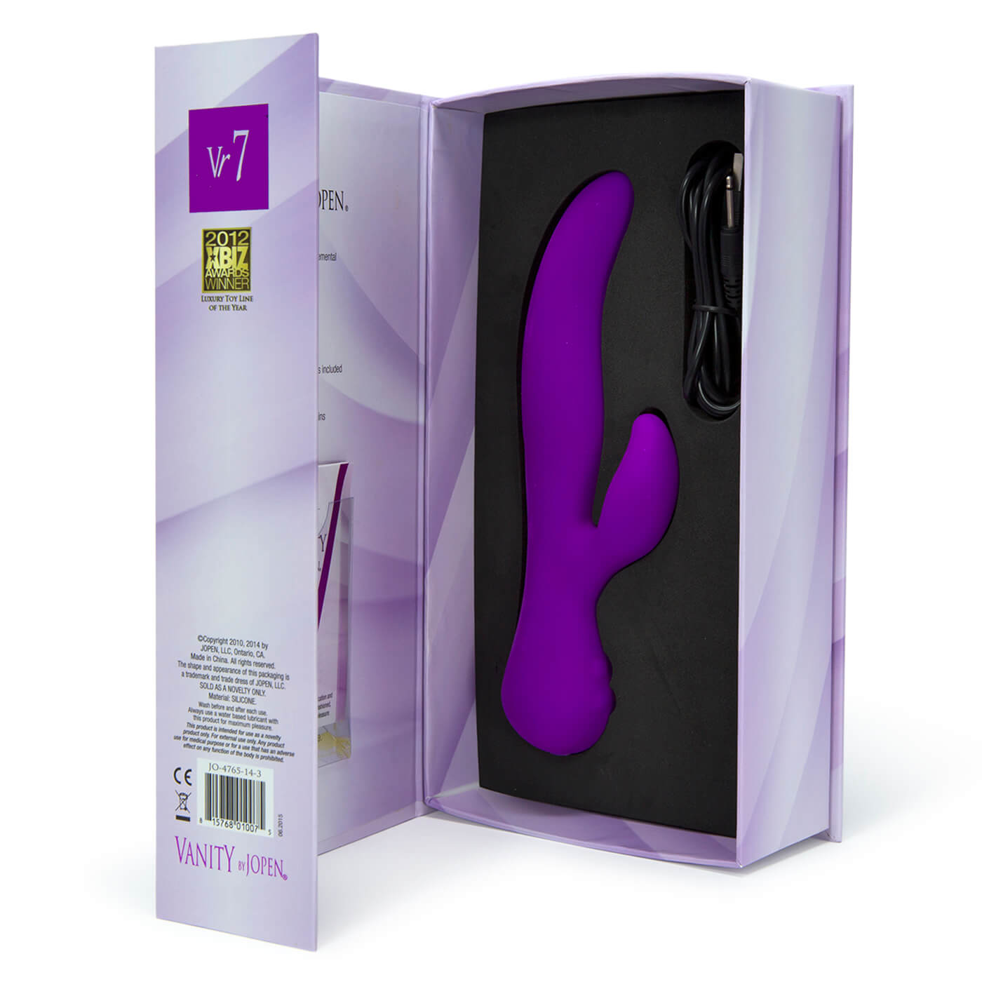 Jopen Vanity VR7 Rechargeable Dual Action Rabbit Vibrator
