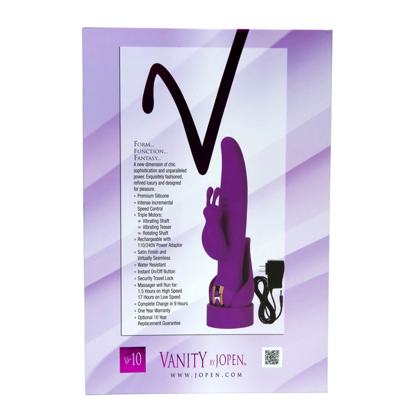 Vanity VR10 Quiet Dual Action Rabbit Vibrator