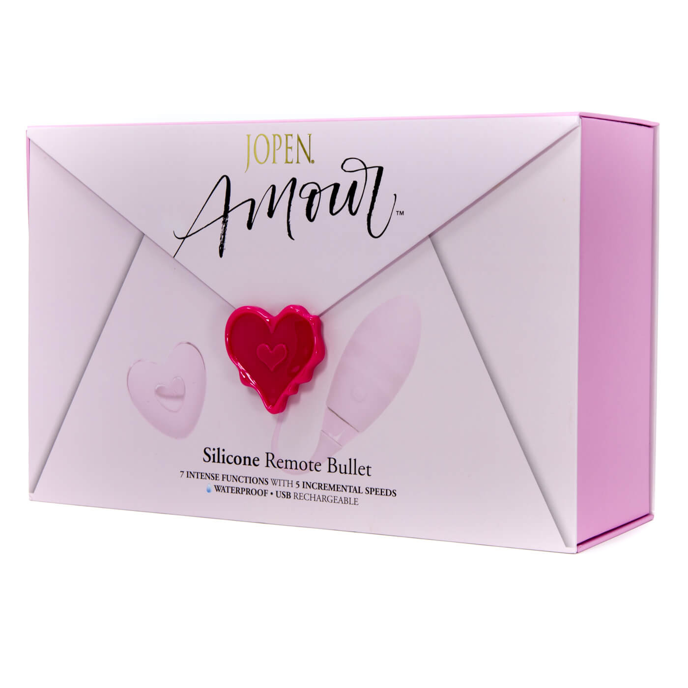 Jopen Amour Luxury 7 Function USB Rechargeable Remote Bullet Vibrator
