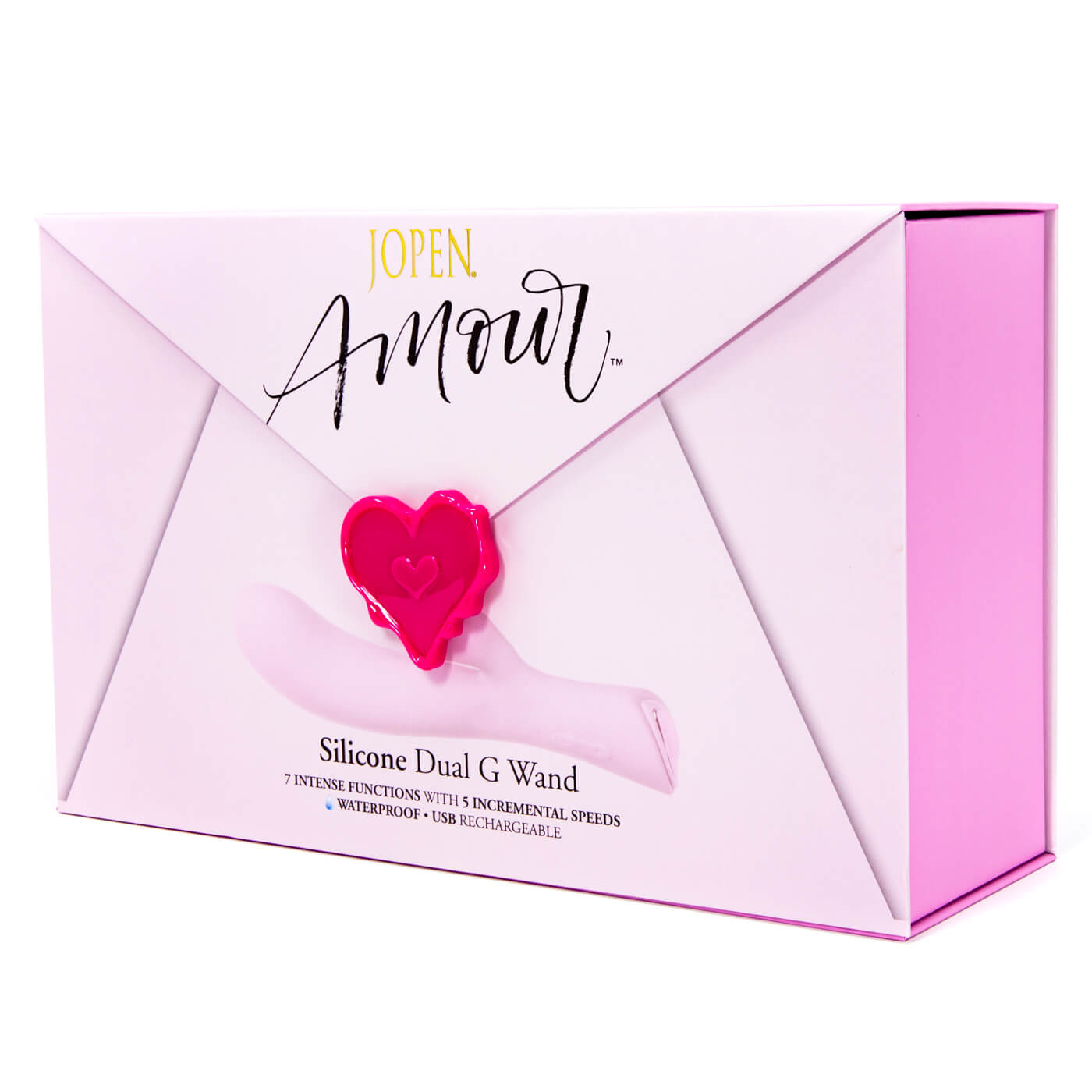 Jopen Amour Luxury 7 Function USB Rechargeable Dual G-Spot Rabbit Vibrator