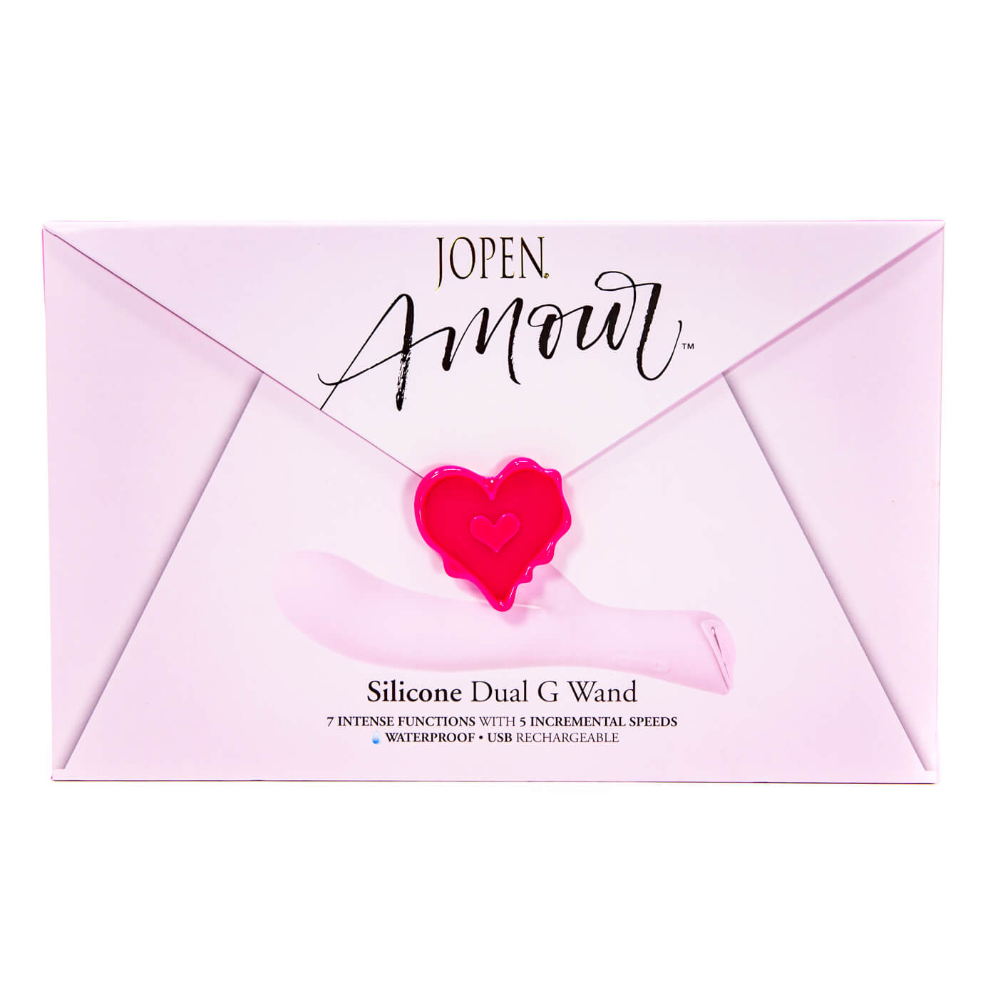 Jopen Amour Luxury 7 Function USB Rechargeable Dual G-Spot Rabbit Vibrator