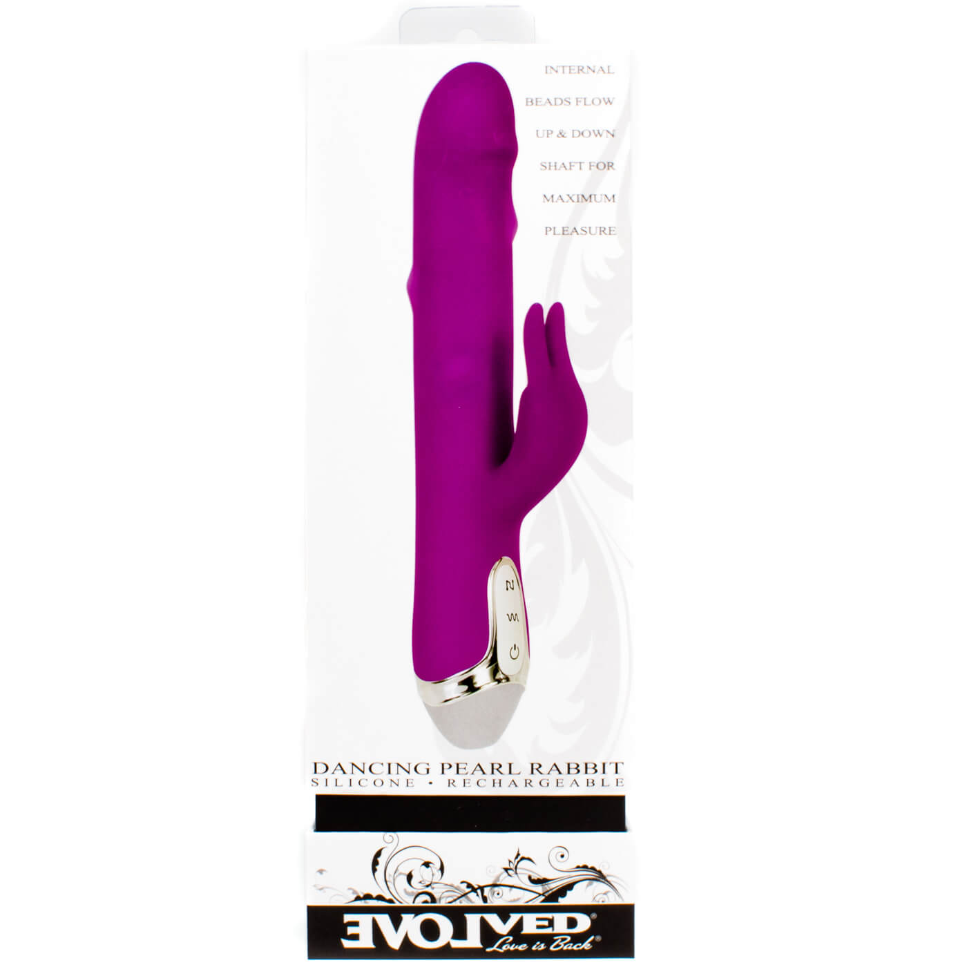 Dancing Pearl Multi-Speed Waterproof USB Rechargeable Rabbit