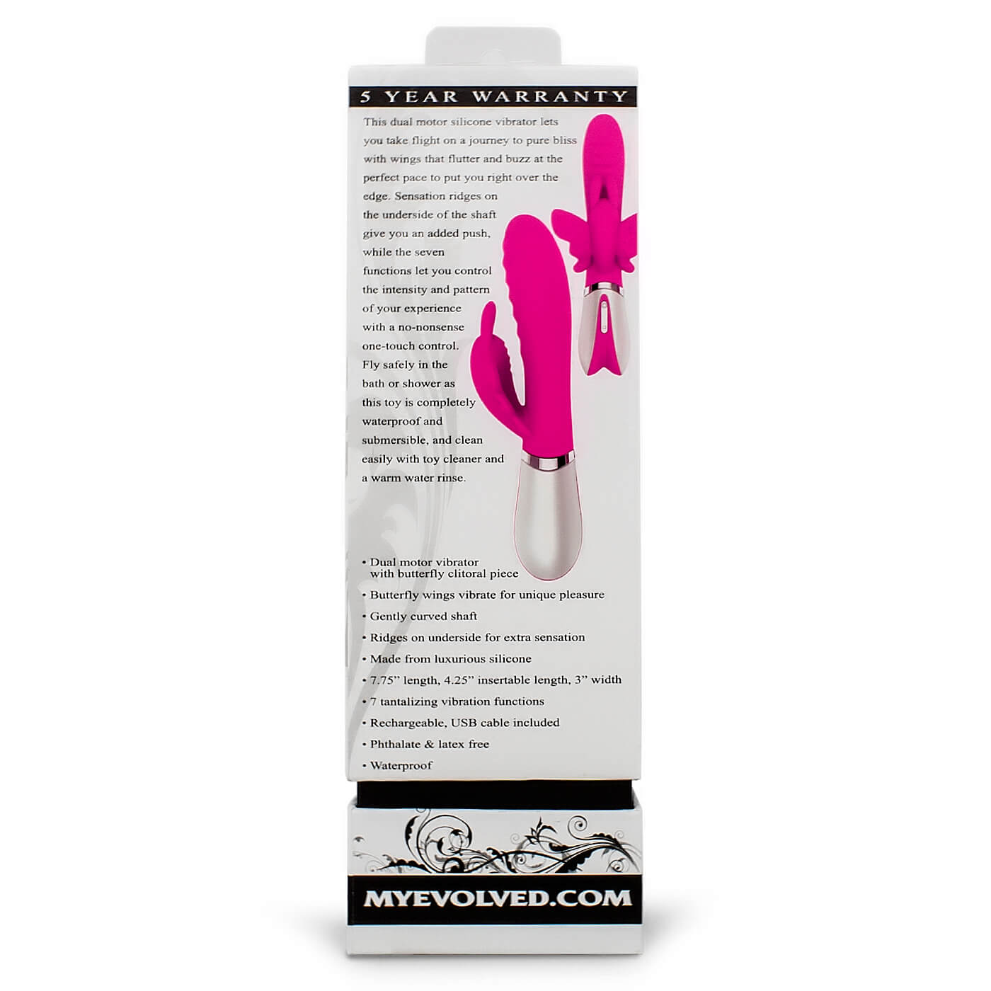 Evolved Novelties Wings Of Desire Butterfly Vibrator - New Release 2017