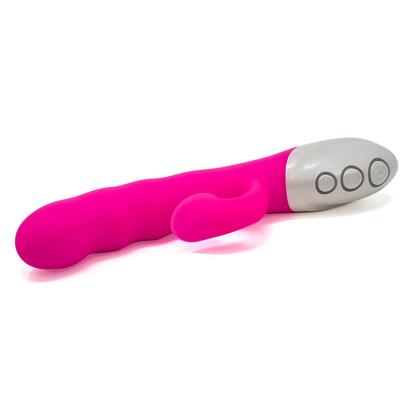 Instant O 8 Function Waterproof USB Rechargeable G-Spot Dual Vibrator