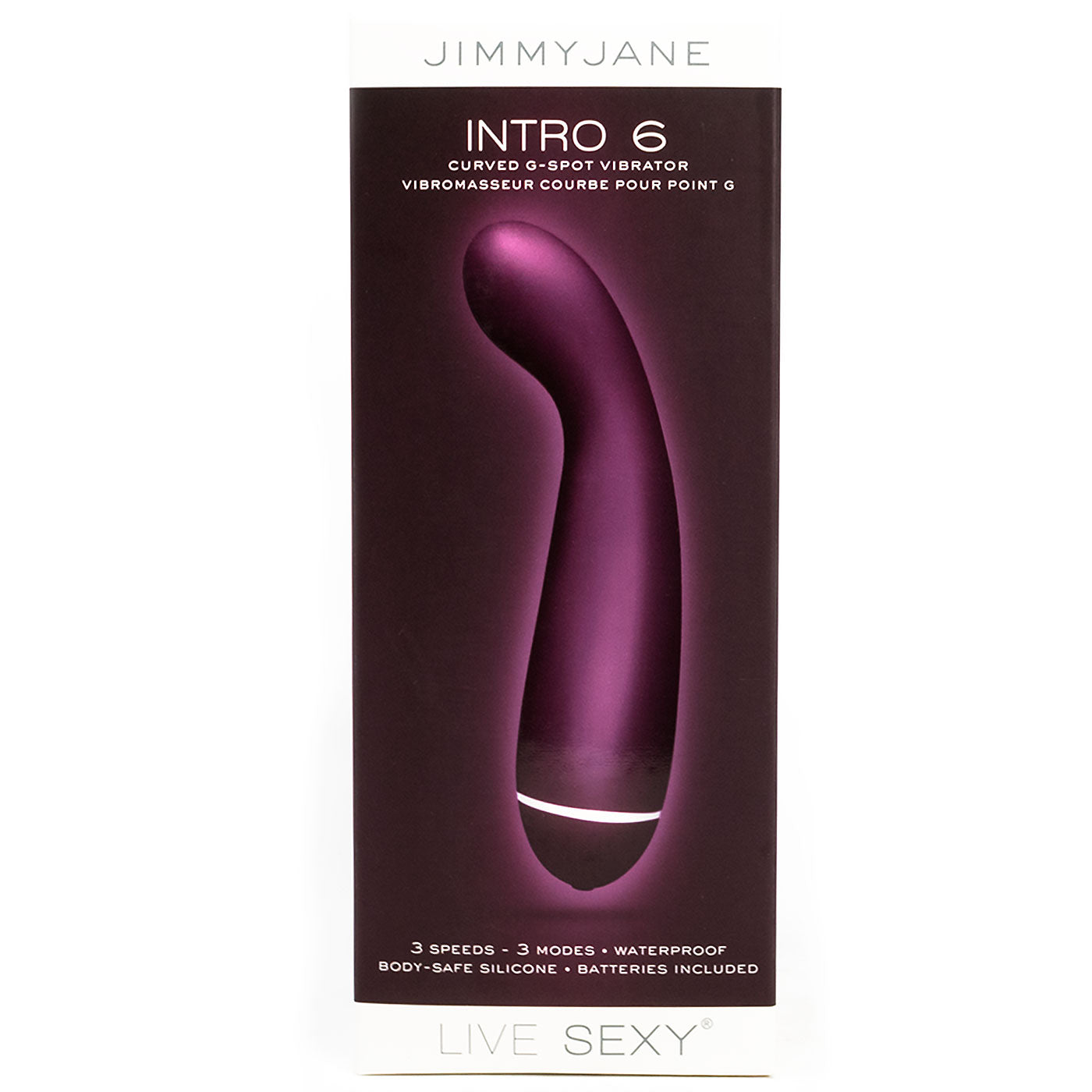Jimmyjane Intro 6 Luxury Powerful Waterproof G-Spot Vibrator