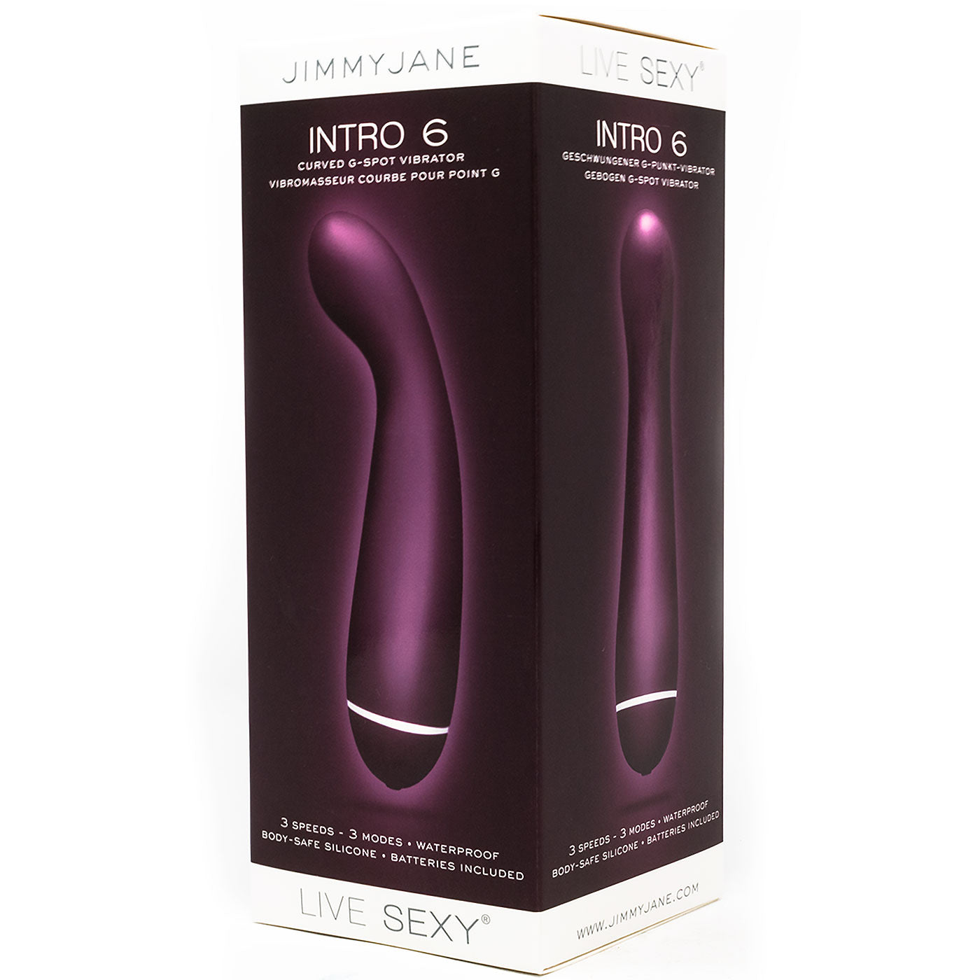 Jimmyjane Intro 6 Luxury Powerful Waterproof G-Spot Vibrator