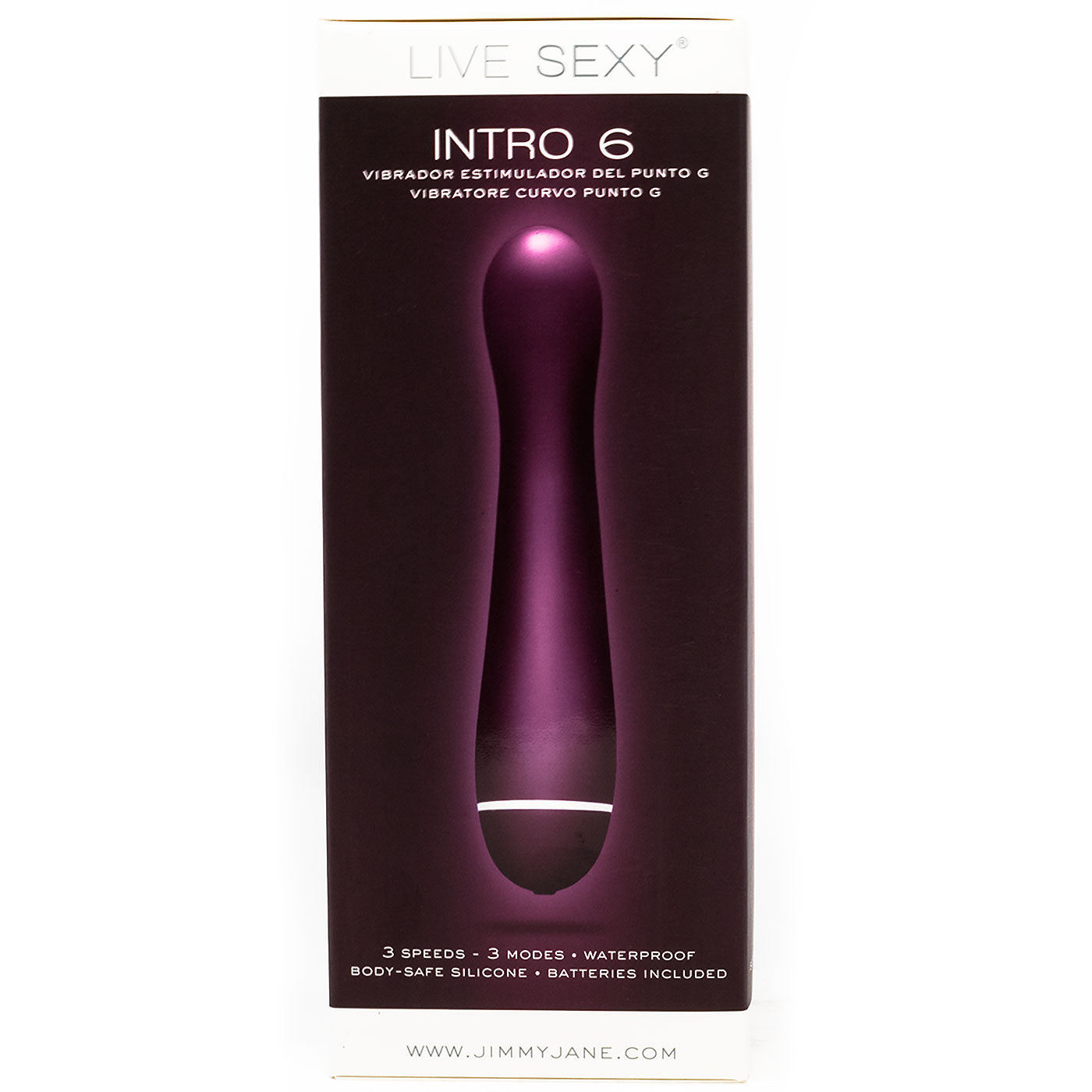 Jimmyjane Intro 6 Luxury Powerful Waterproof G-Spot Vibrator